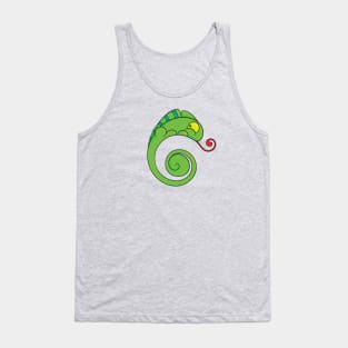 Cute chameleon Tank Top